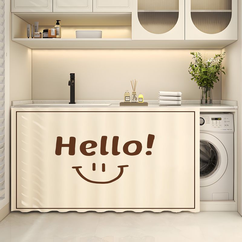 Kitchen Gadgets Organizer - VIKAMA Длинная шторка-накидка на шкаф с