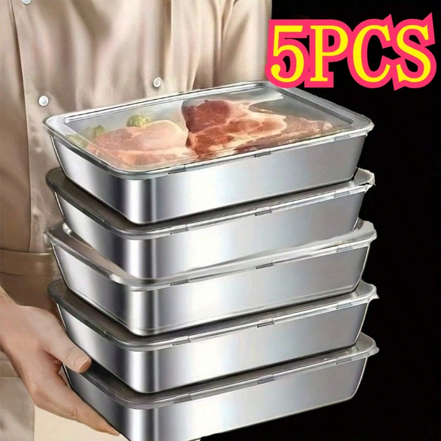 Kitchen Gadgets Organizer - Набор из 5 высококачественных герметичных контейнеров
