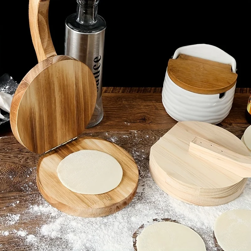 1 шт. деревянный ручной пресс  – обзор и цена Kitchen Gadgets Dumpling Maker